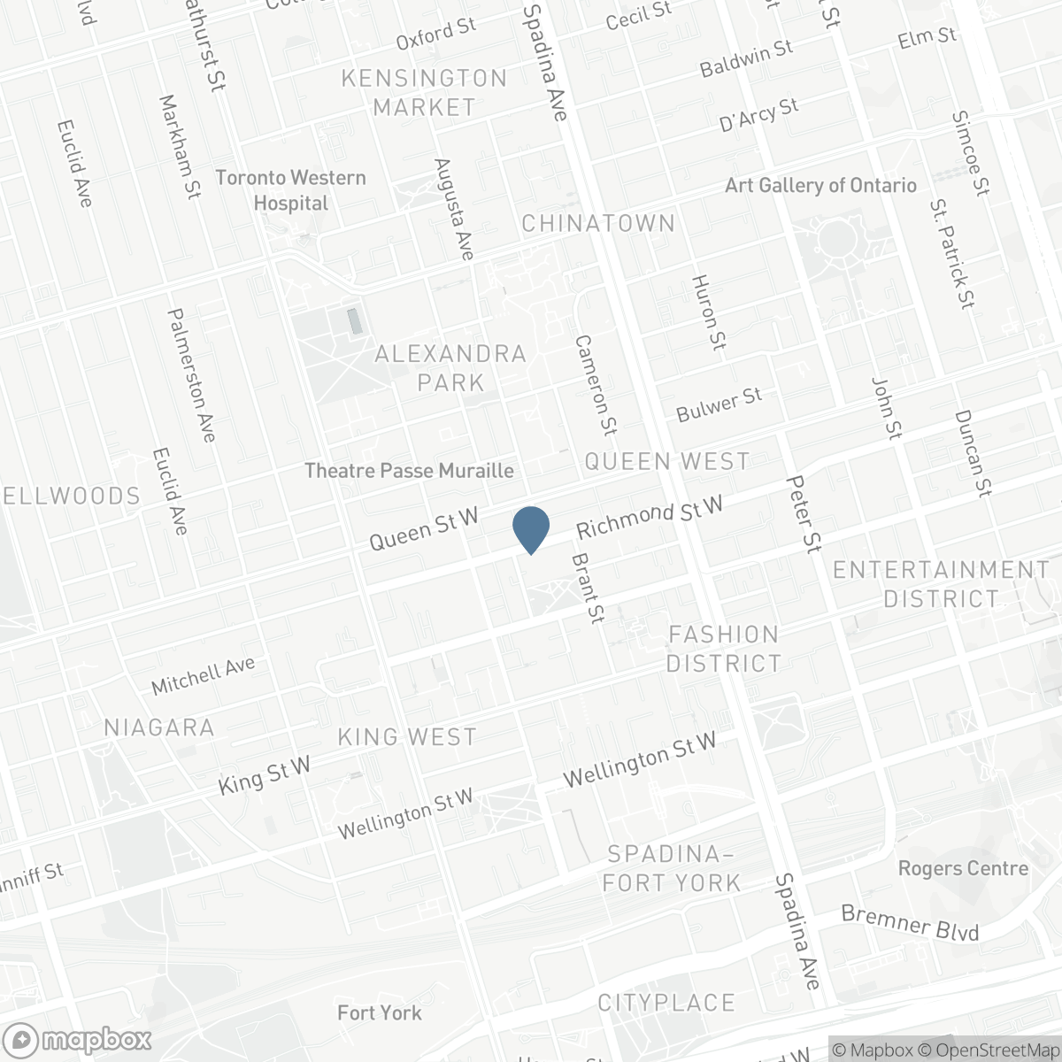PH3 - 2 AUGUSTA AVENUE, Toronto, Ontario M5V 0T3
